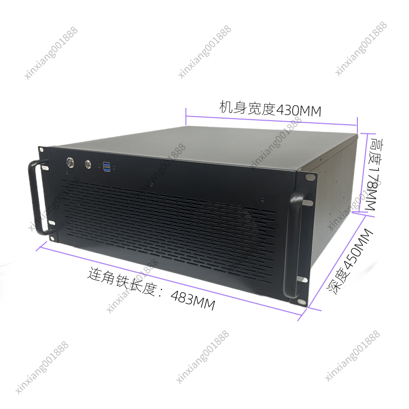 8 Gpu 4U Server Chassis - 4U Sunucu Kasası 3.0U ATX Güç