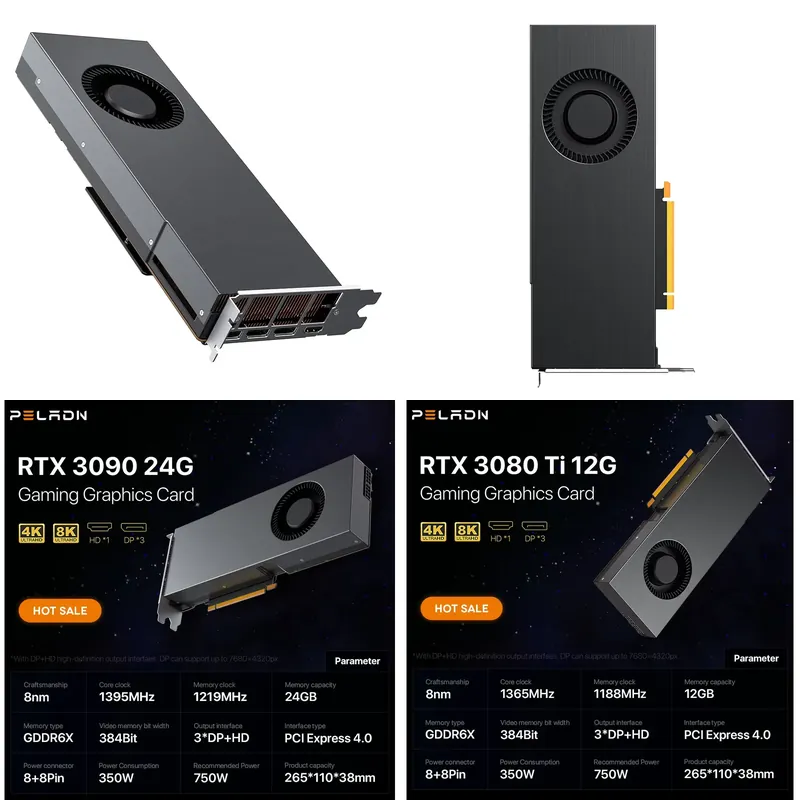 Rtx 3090 24Gb Graphics Card - Sıcak Fırsat Düşük Fiyatlı AI Sunucusu