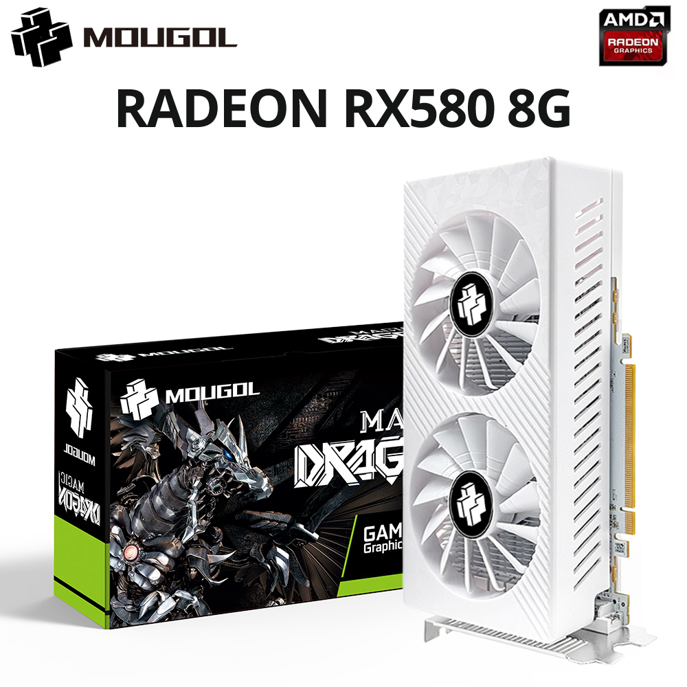 Rx 580 8Gb 2048Sp Gpu - MOUGOL AMD Radeon RX580 8 GB