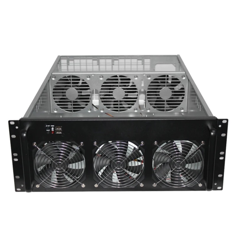 8 Gpu 4U Server Chassis - 4U 6 GPU Kasası 8 GPU