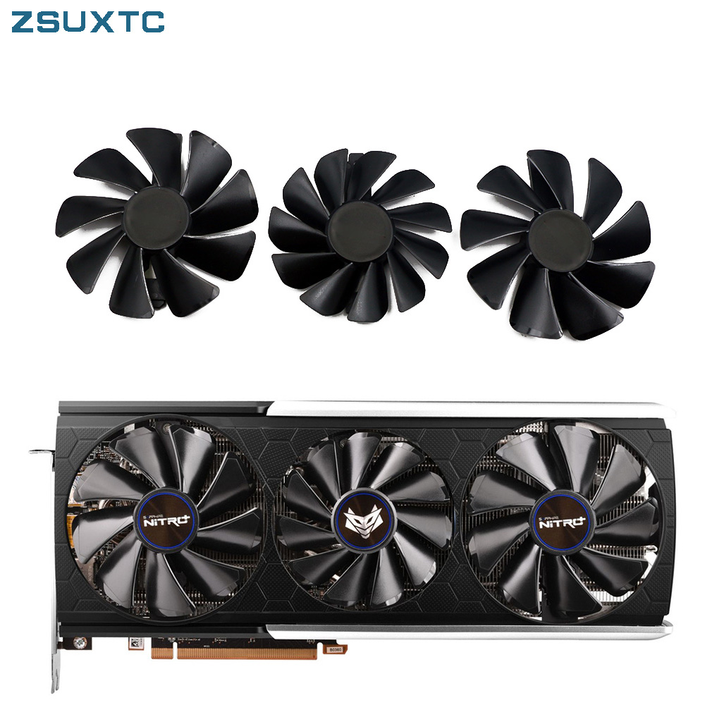 Rx 5700 Xt 8Gb Video Card - FD10015M12D FDC10H12D9-C 95mm 85mm RX5700 Soğutucu