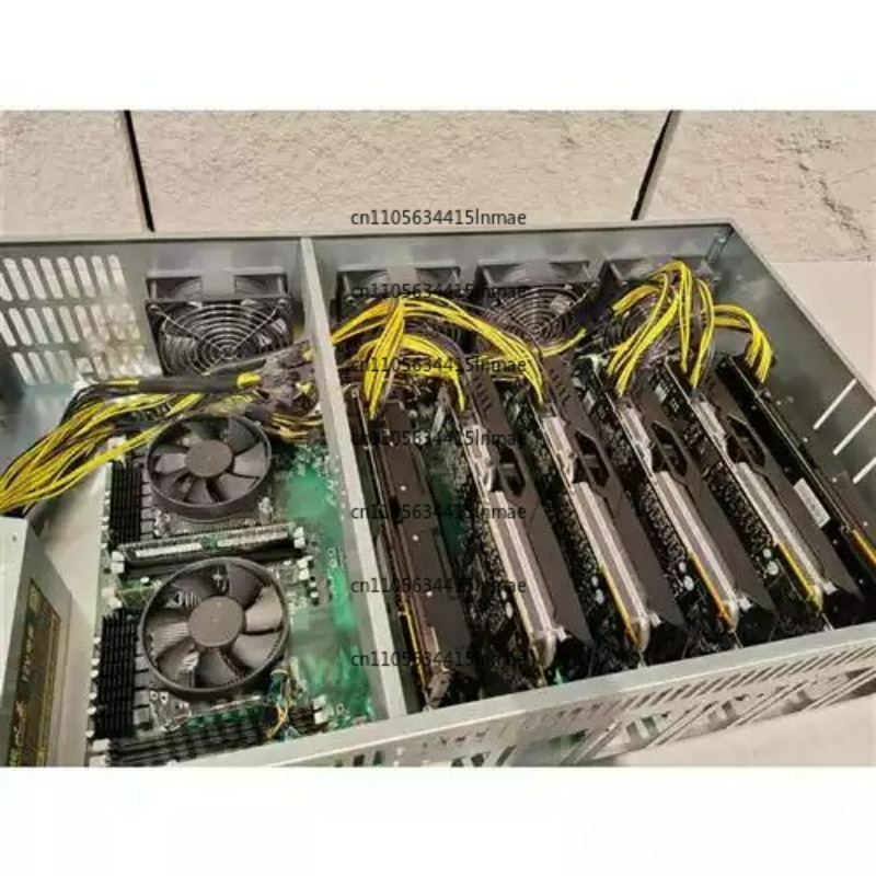 8 Gpu 4U Server Chassis - Kontrollü Bilgisayar Güçlü Fan 4U Çoklu