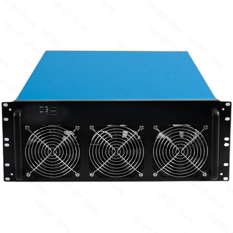 8 Gpu 4U Server Chassis - 4U çoklu grafik kartı kasası 6/8