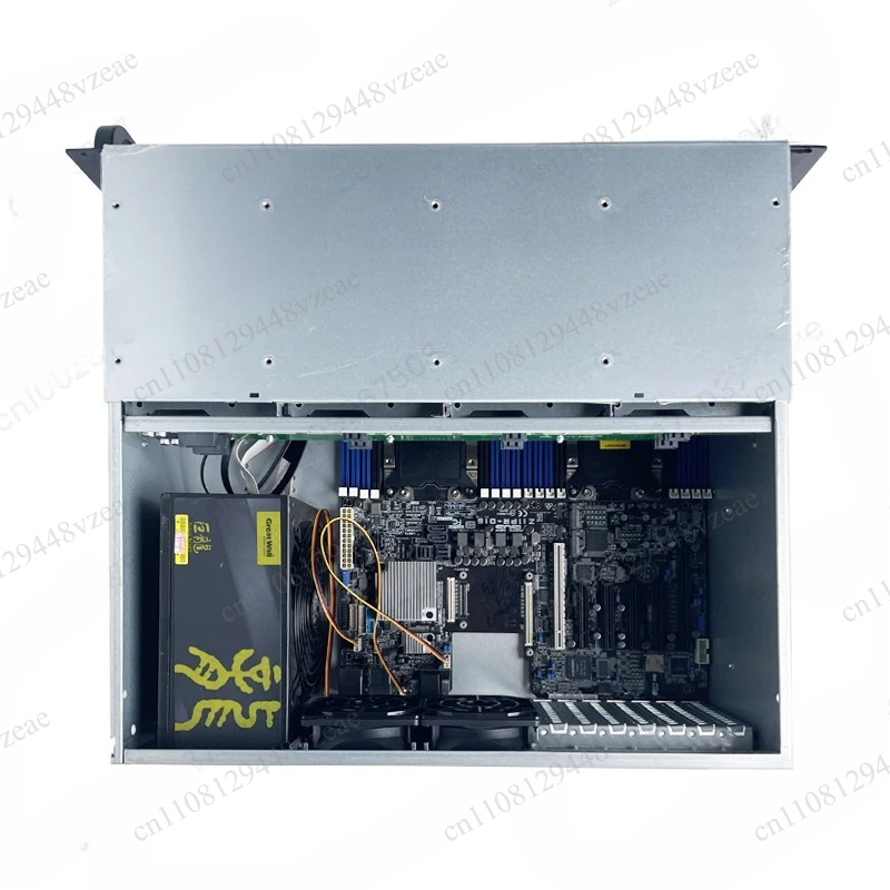 8 Gpu 4U Server Chassis - GPU grafik kartı, yapay zeka renderleme