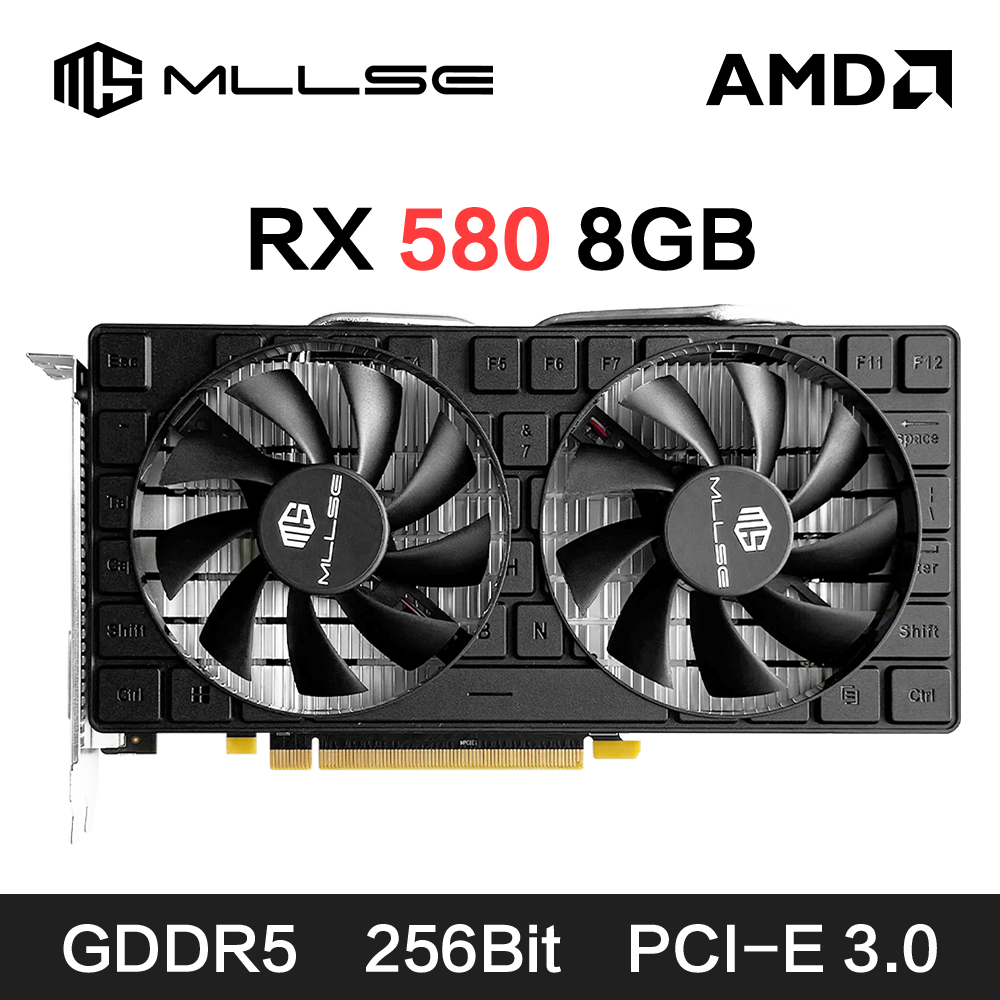 Rx 580 8Gb 2048Sp Gpu - MLLSE AMD RX 580 8GB 2048SP