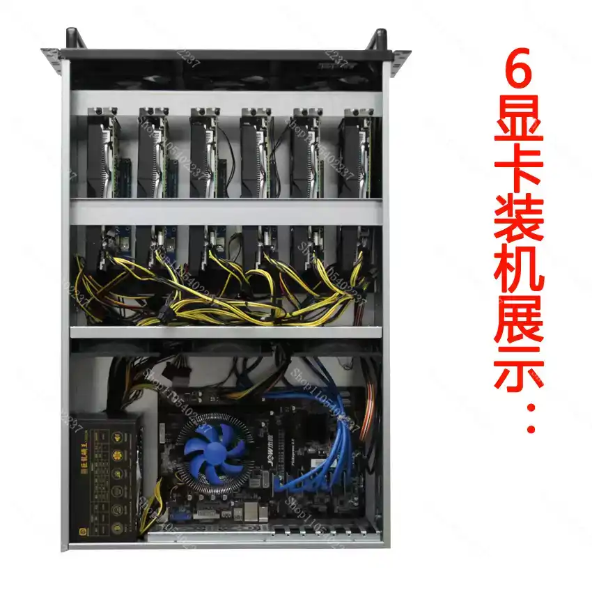 4U Çoklu GPU Kasası 6 8 Grafik - 8 Gpu 4U Server Chassis incelemesi ve fiyatı