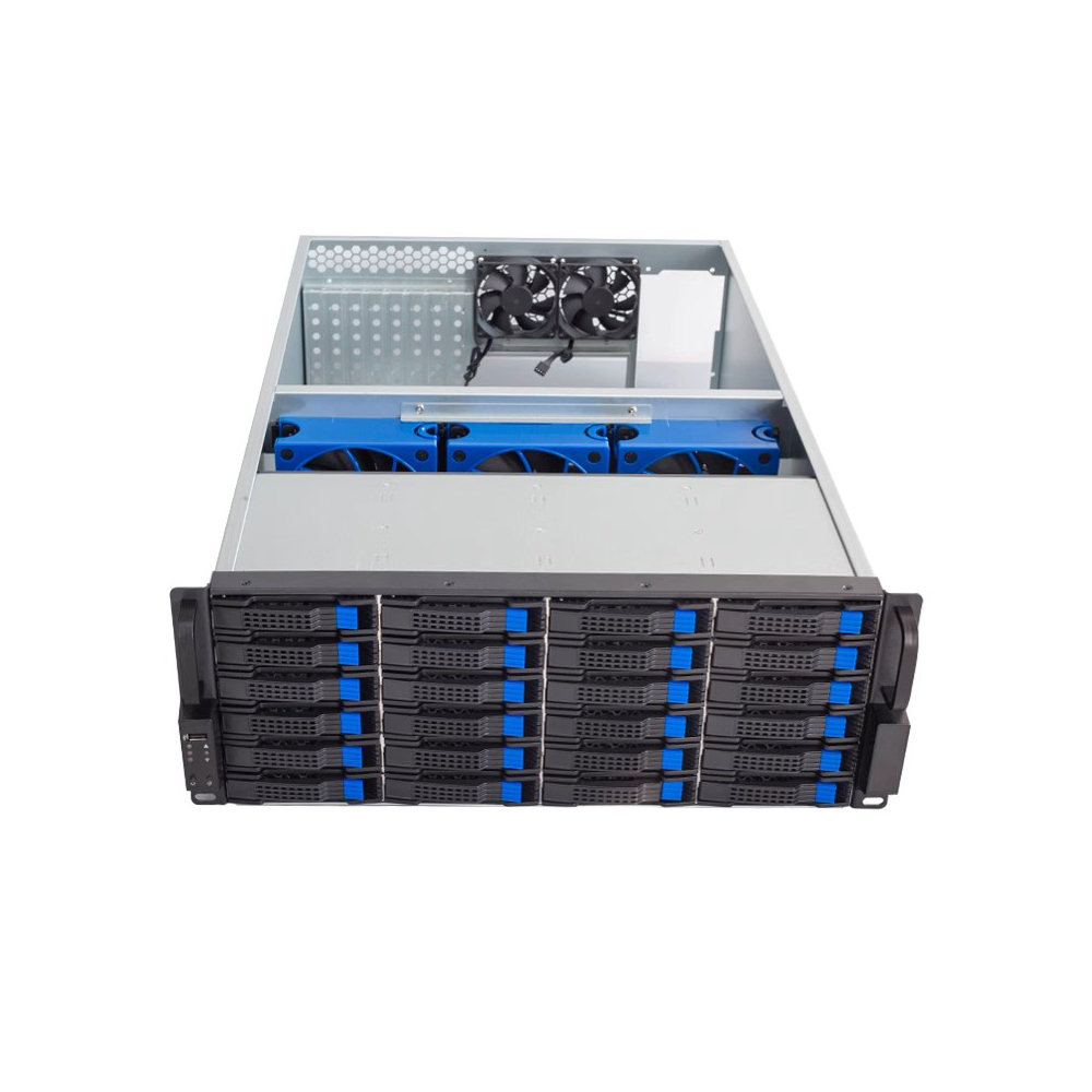 4U 24 Bölmeli Depolama Sunucu  - 8 Gpu 4U Server Chassis incelemesi ve fiyatı