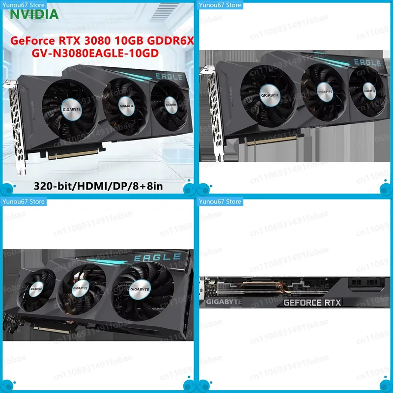 GIGABYTE RTX 3080 GV N3080EAGL - Rtx 3080 10Gb Gpu incelemesi ve fiyatı