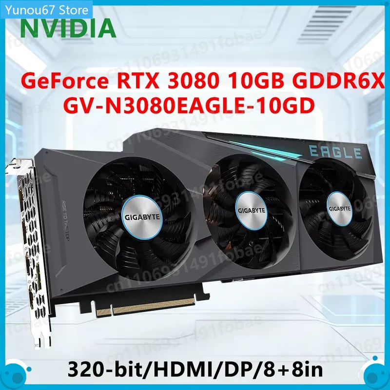 GIGABYTE RTX 3080 GV N3080EAGL - Rtx 3080 10Gb Gpu incelemesi ve fiyatı