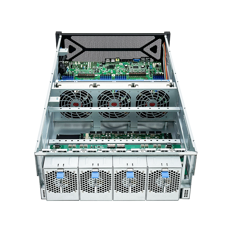 Yüksek Kaliteli 4U Alüminyum G - 8 Gpu 4U Server Chassis incelemesi ve fiyatı