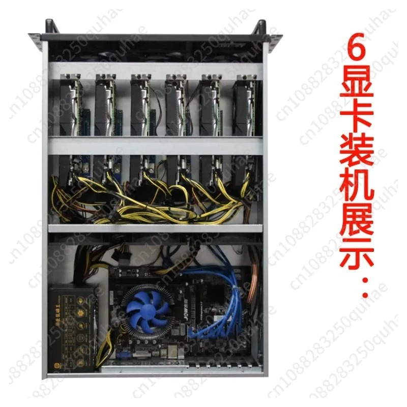 4U Çoklu Grafik Kartı Kasası 6 - 8 Gpu 4U Server Chassis incelemesi ve fiyatı