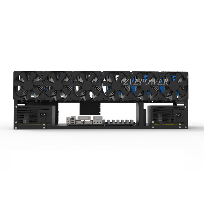 Özelleştirme Desteği Bilgisaya - 12 Gpu Open Air Frame Case incelemesi ve fiyatı