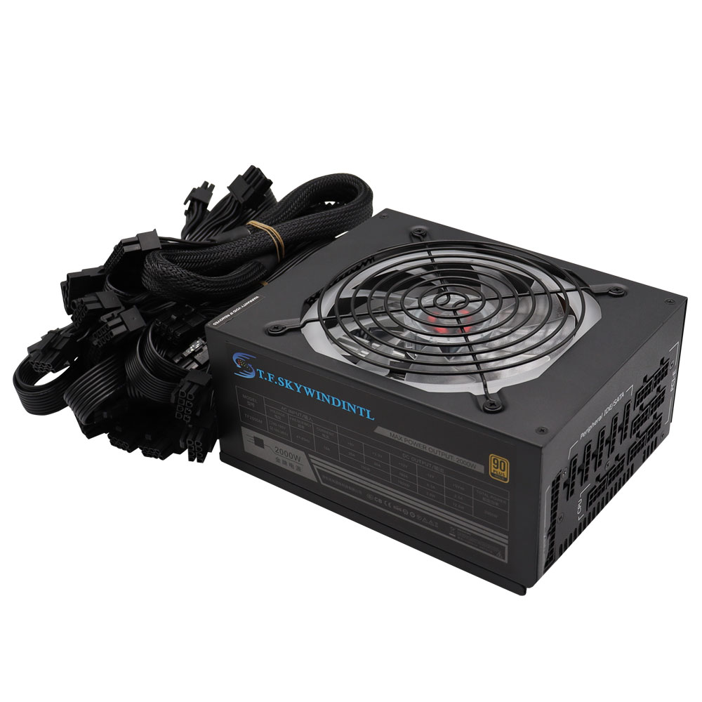 ETH BTC madencilik Bitcoin mad - 2000W Atx Mining Power Supply incelemesi ve fiyatı