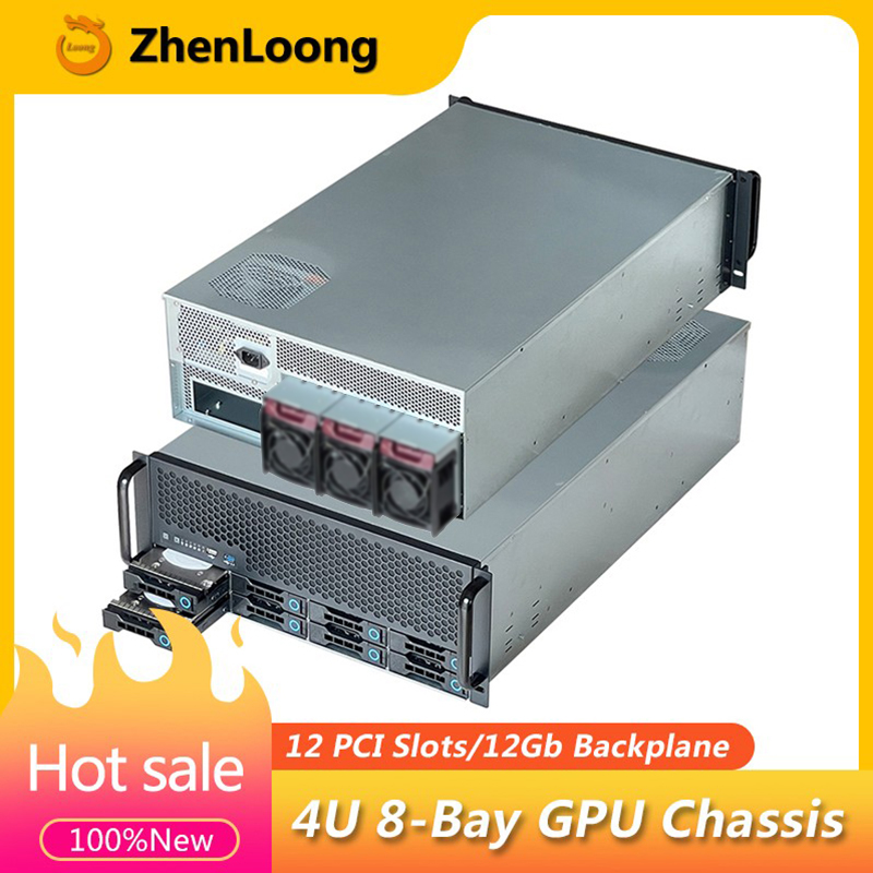ZhenLoong GPU 4U Sunucu Raf Ku - 8 Gpu 4U Server Chassis incelemesi ve fiyatı