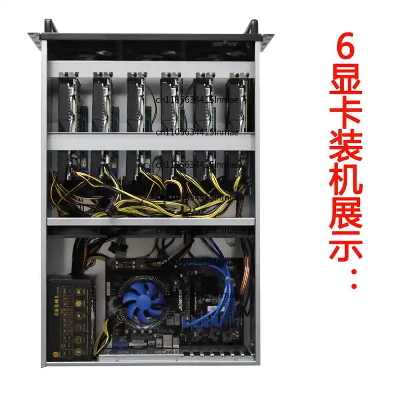 Kontrollü Bilgisayar Güçlü Fan - 8 Gpu 4U Server Chassis incelemesi ve fiyatı