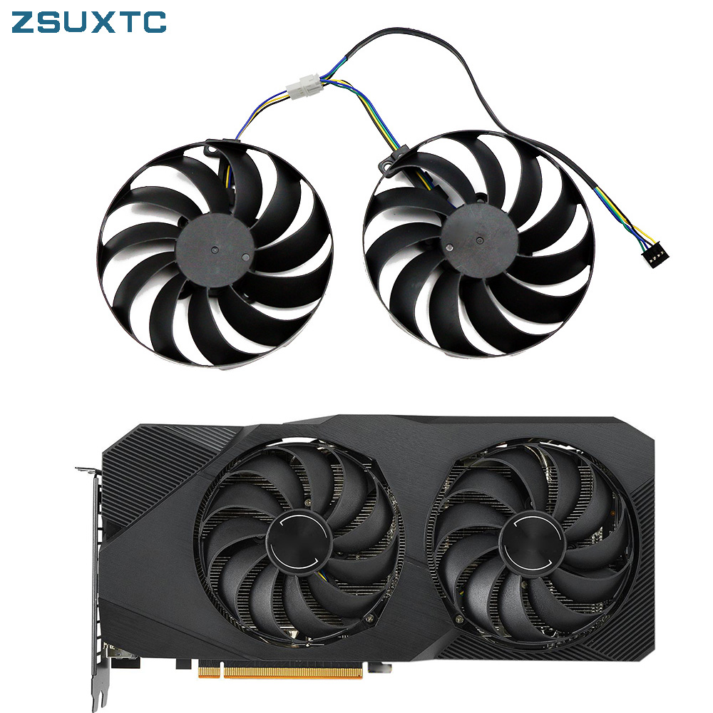 ASUS Radeon RX 5600 için 95MM  - Rx 5700 Xt 8Gb Video Card incelemesi ve fiyatı