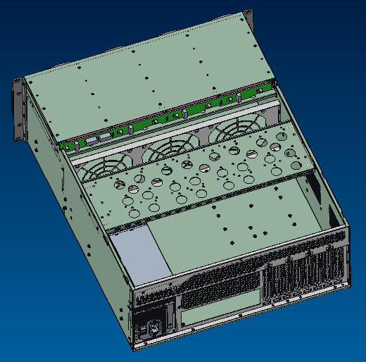 Rack 4U 4 bölmeli Hotswap Sunu - 8 Gpu 4U Server Chassis incelemesi ve fiyatı